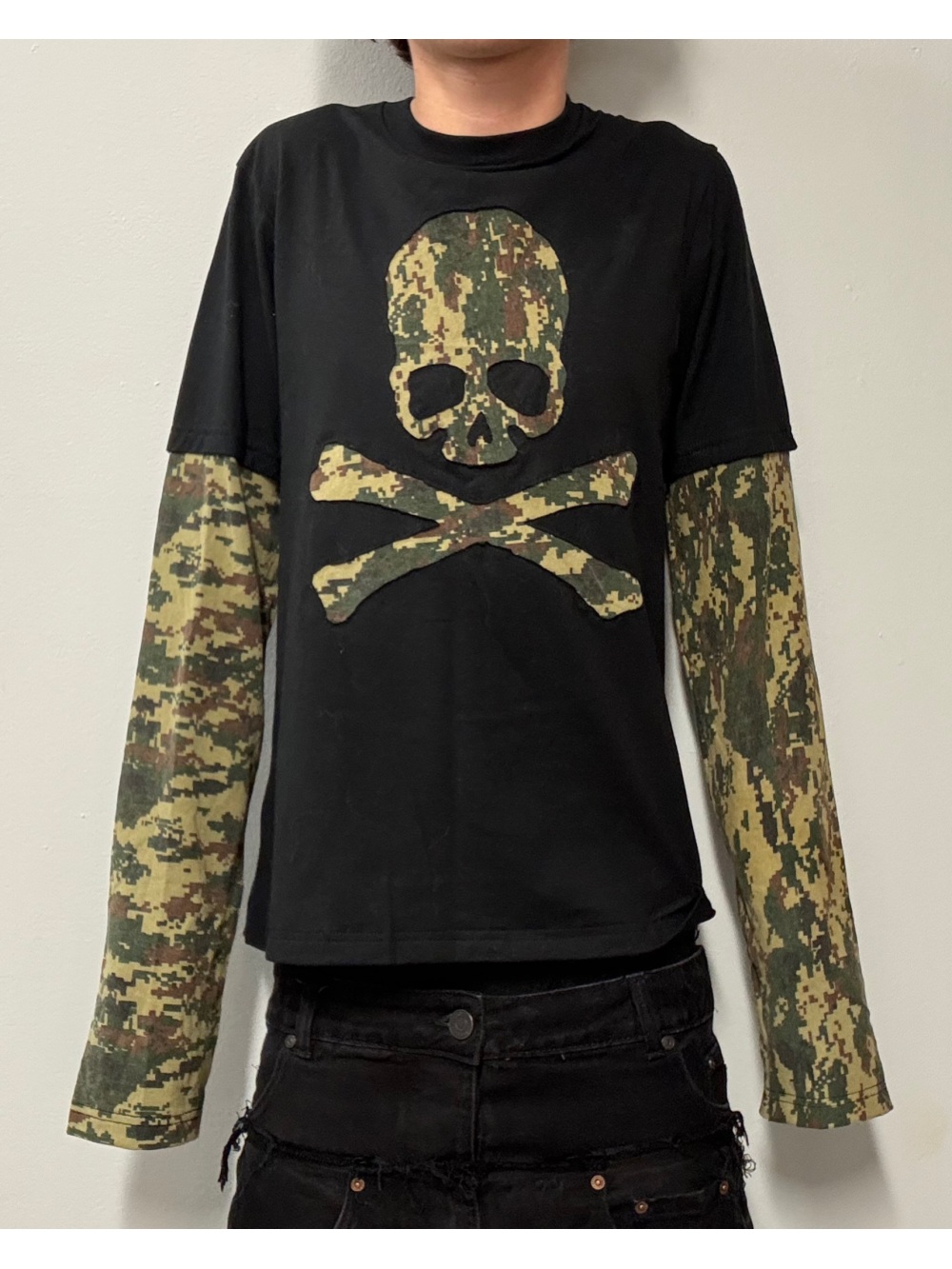 Street Fashion Trends 2026 - 2026 new American retro camouflage skeleton