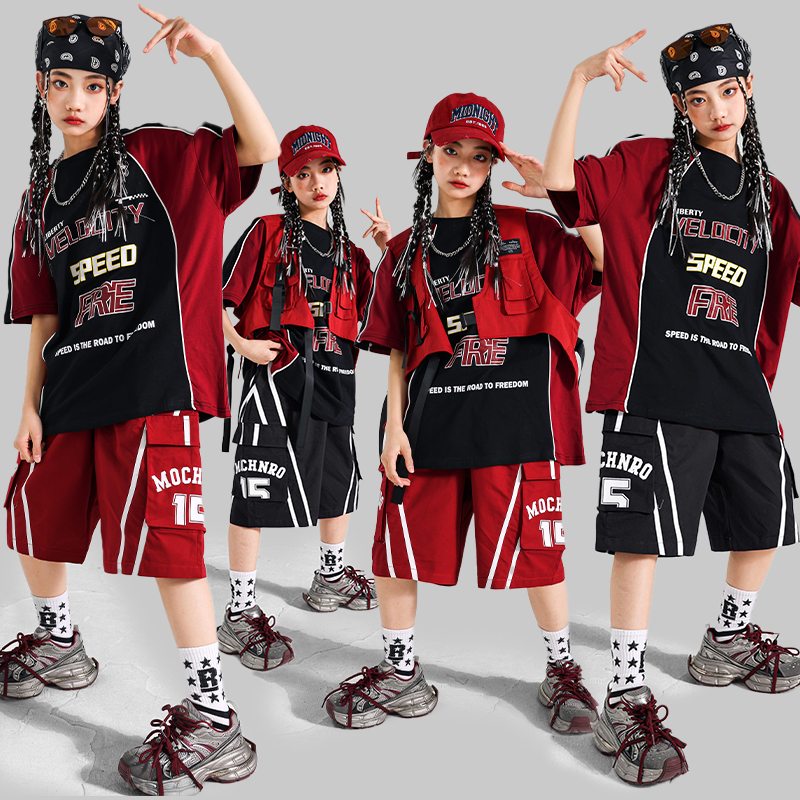 Girl Fashion Street - Teenage Fashion Hiphop Jazz Dance Costumes