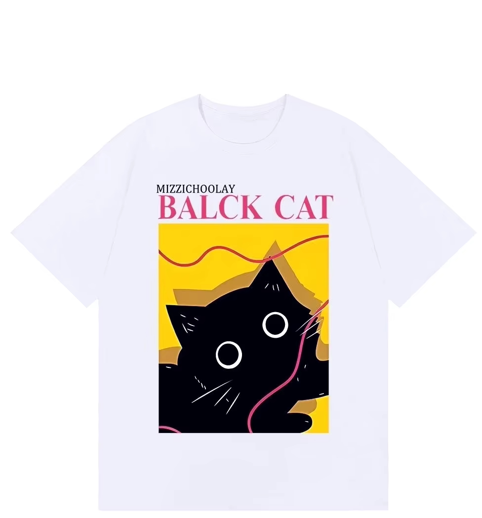 Street Fashion Ginza - Cute Cat Ginza Street Clothing, Women's