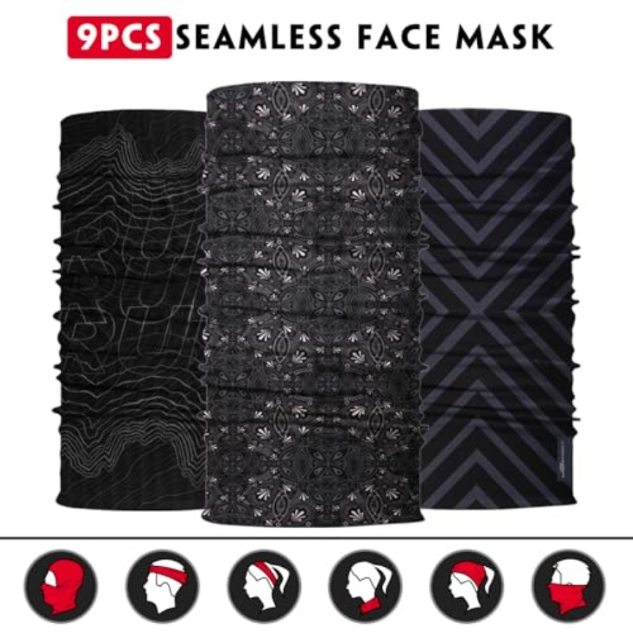 Neck Gaiter for Men Women Head - Balaclava Face Mask บทวิจารณ์และราคา