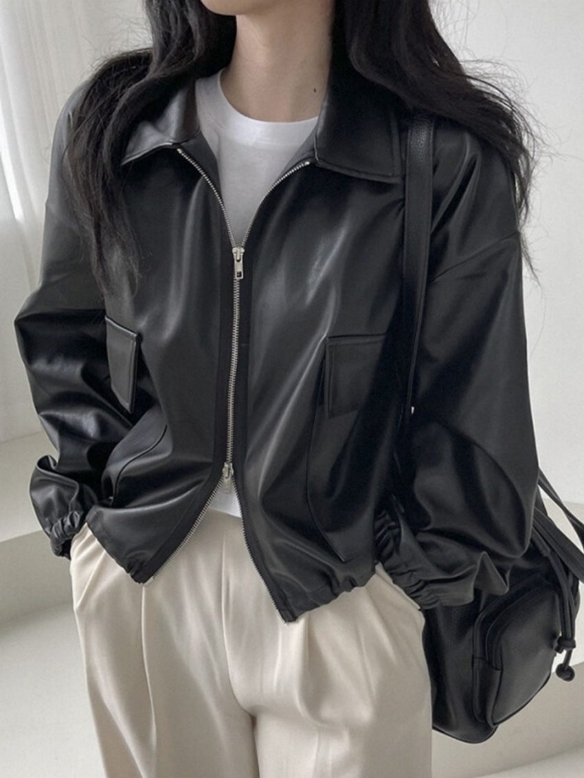Alien Kitty Korea Solid Jacket - Street Fashion In Korea บทวิจารณ์และราคา