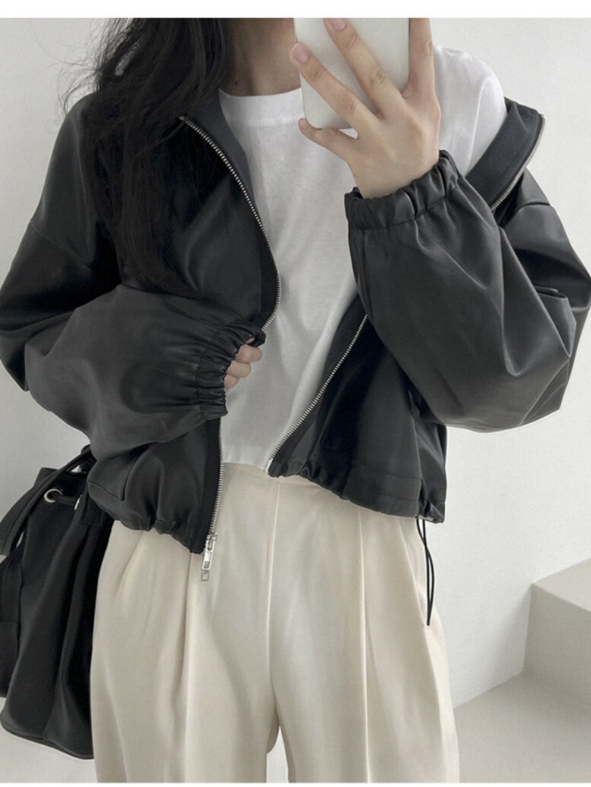 Alien Kitty Korea Solid Jacket - Street Fashion In Korea บทวิจารณ์และราคา