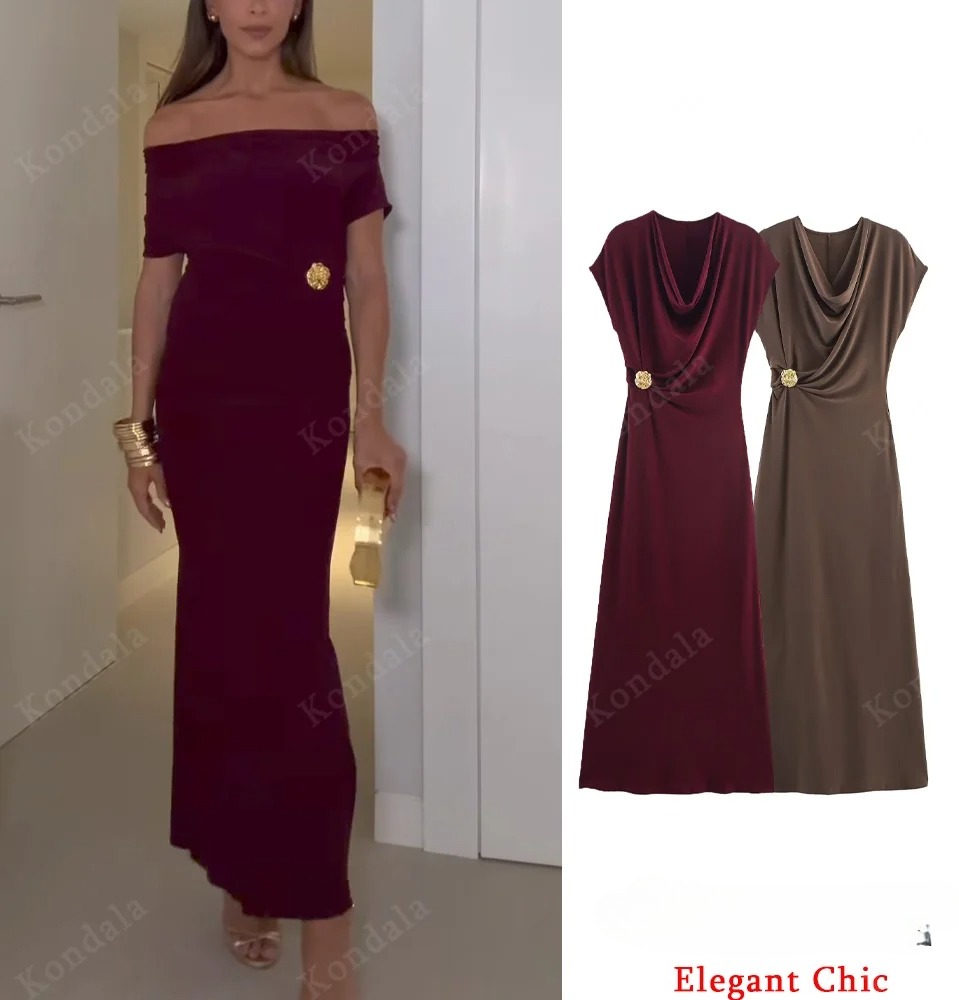KONDALA Elegant Slim Dating Dr - Street Fashion Fall 2025 บทวิจารณ์และราคา