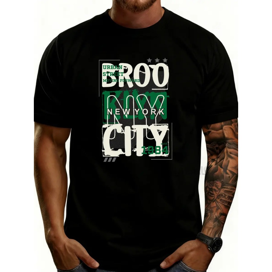 Urban Street Style Men'S T-Shi - Street Style New York Fashion บทวิจารณ์และราคา