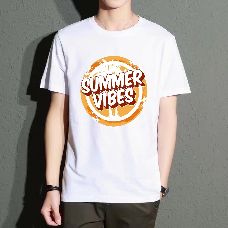 Men's Black Round-Neck Short-S - Street Fashion Vibes บทวิจารณ์และราคา