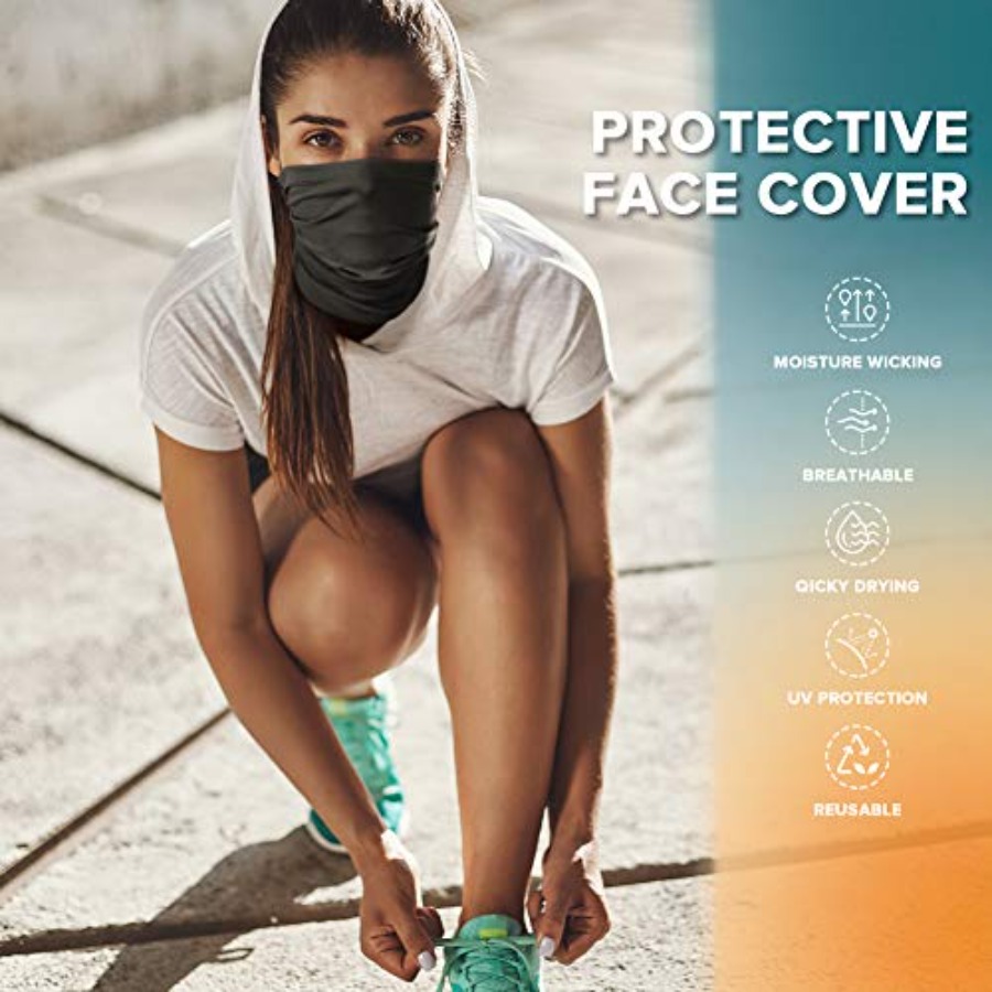 VULKIT 2 Pack Neck Gaiter Face - Balaclava Face Mask บทวิจารณ์และราคา