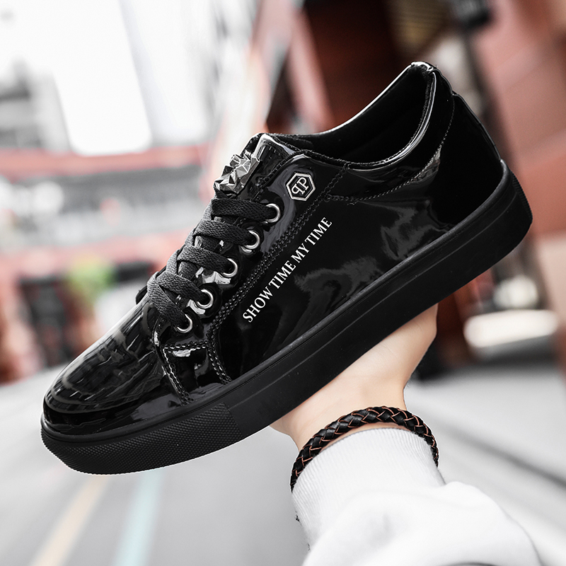 Luxury Men Casual Sneakers Blu - Street Fashion Walking บทวิจารณ์และราคา