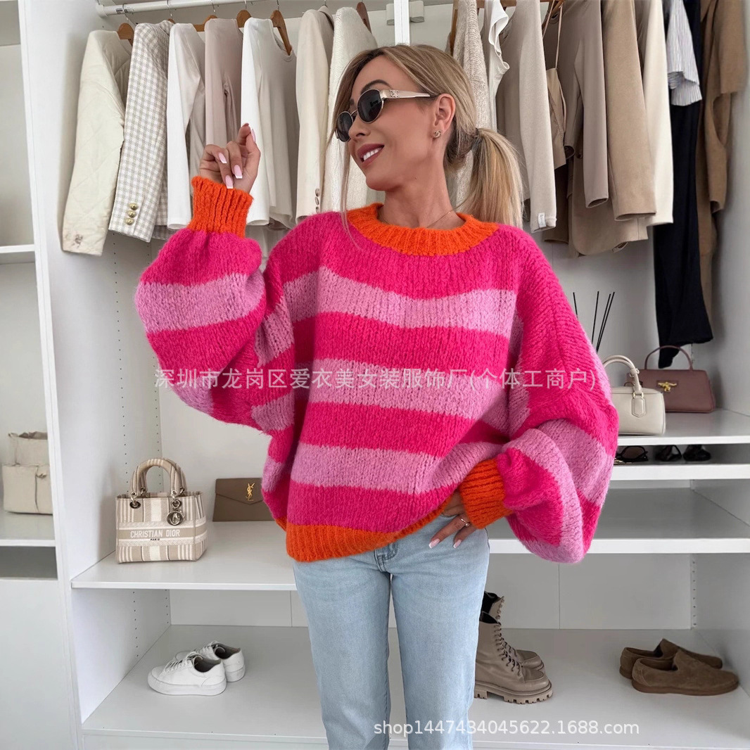 2026 Spring New Women Stripe L - Street Fashion Trends 2026 บทวิจารณ์และราคา