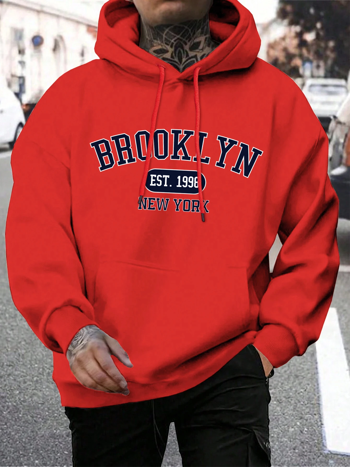 Men's Brooklyn Est 1998 New Yo - Street Style New York Fashion บทวิจารณ์และราคา