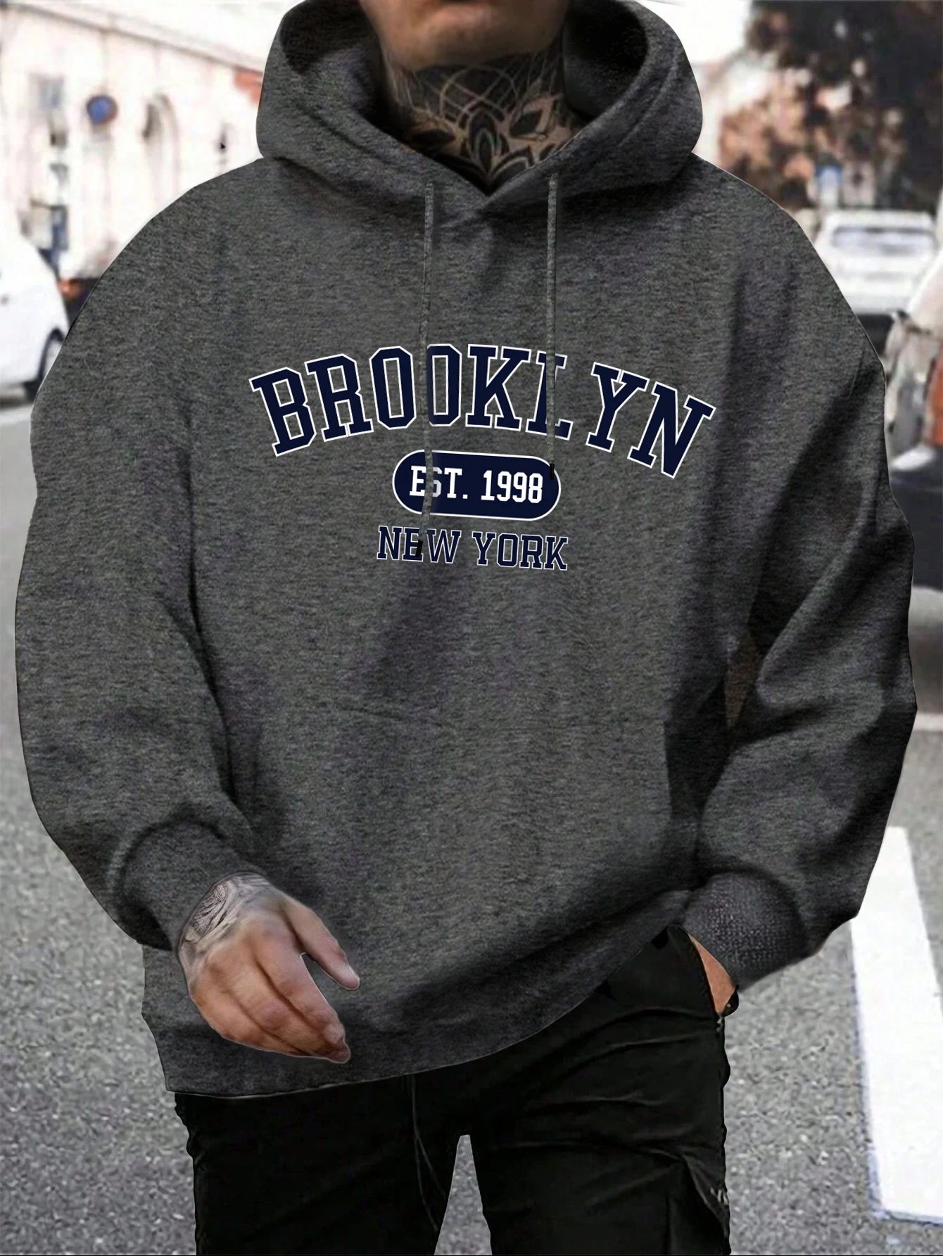 Men's Brooklyn Est 1998 New Yo - Street Style New York Fashion บทวิจารณ์และราคา