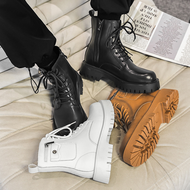 2025 Trend Men Boots Sneakers  - Street Fashion Men 2025 บทวิจารณ์และราคา