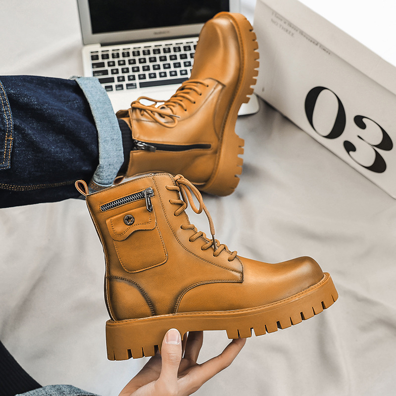 2025 Trend Men Boots Sneakers  - Street Fashion Men 2025 บทวิจารณ์และราคา