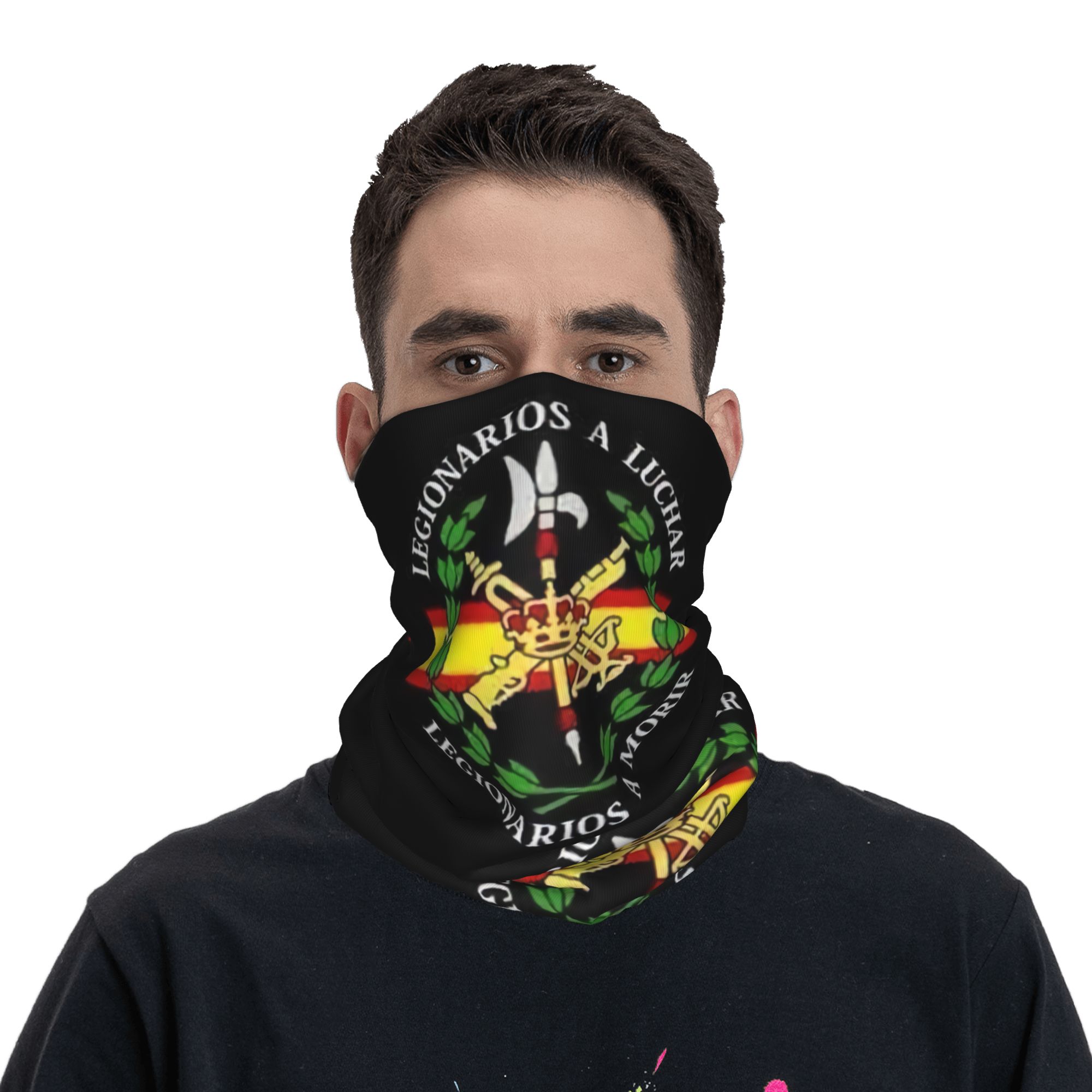 Custom Spanish Legion Bandana  - Balaclava Face Mask บทวิจารณ์และราคา