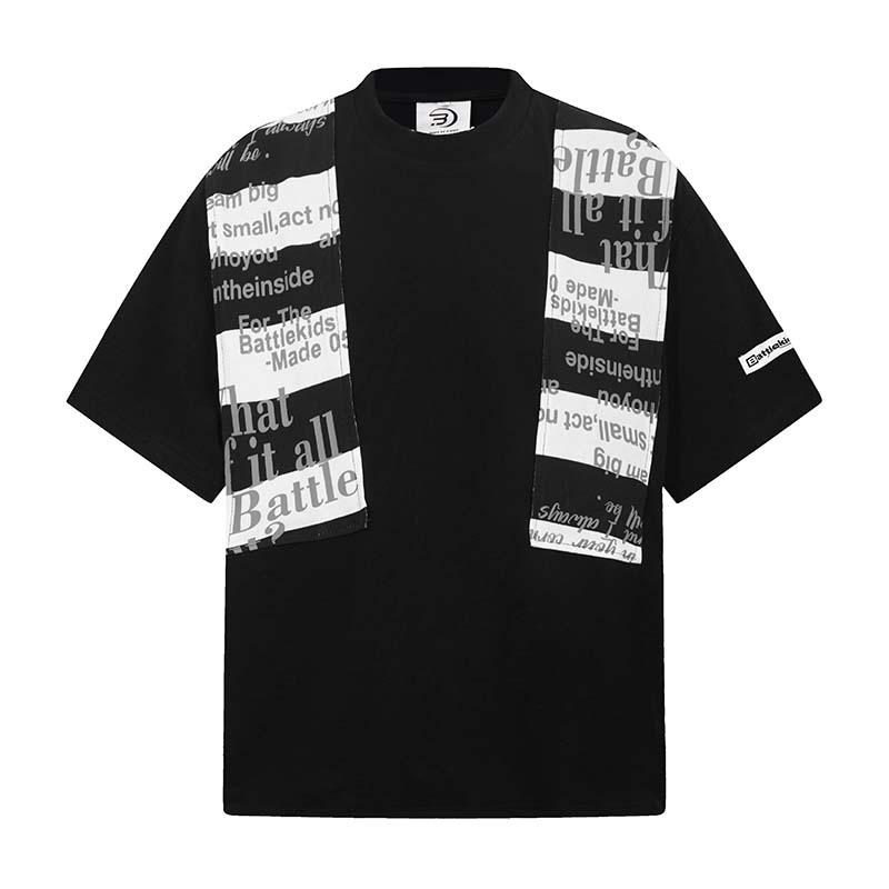 Men's High Street Printed T Sh - Street Fashion Vibes บทวิจารณ์และราคา