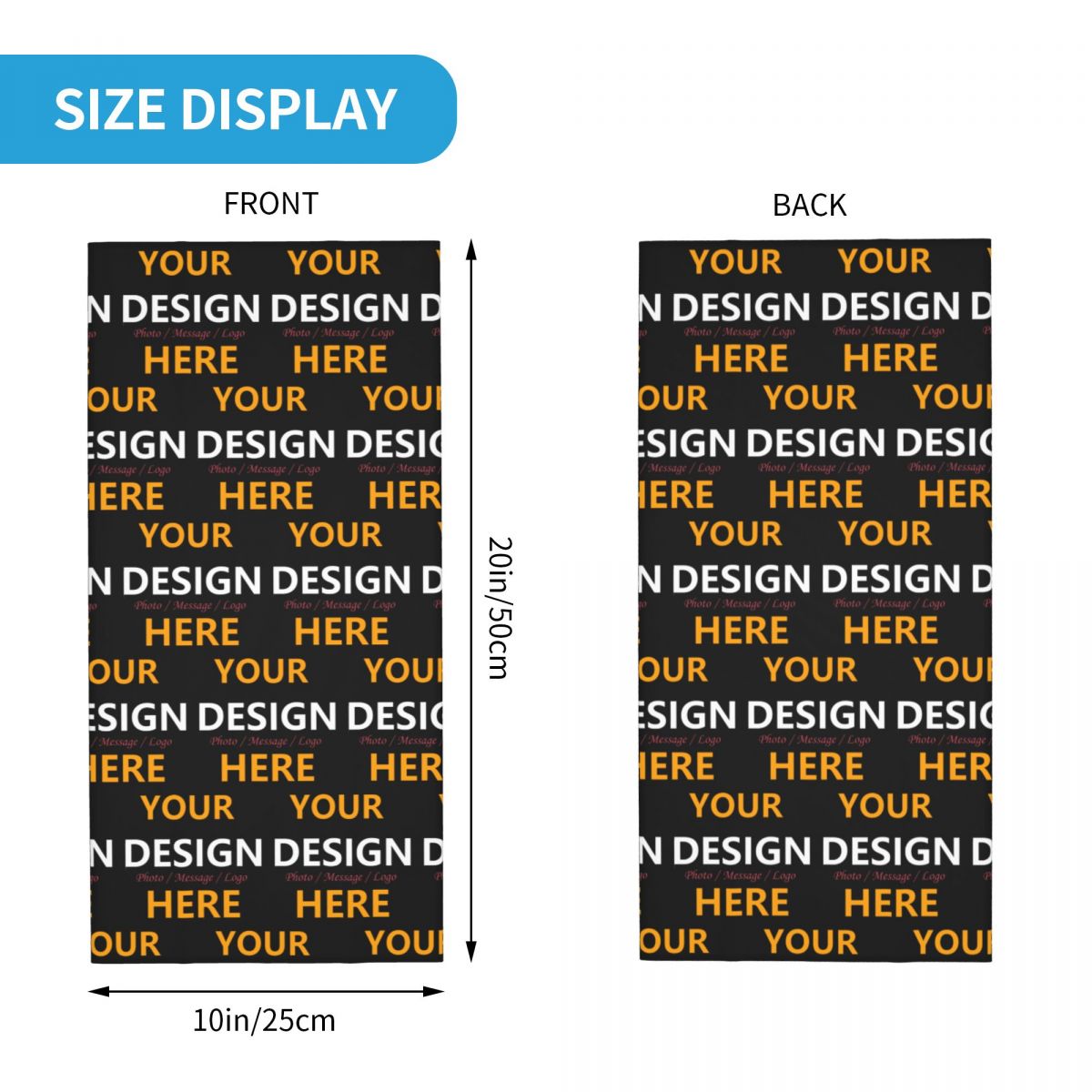 Custom Your Design Here Bandan - Balaclava Face Mask บทวิจารณ์และราคา