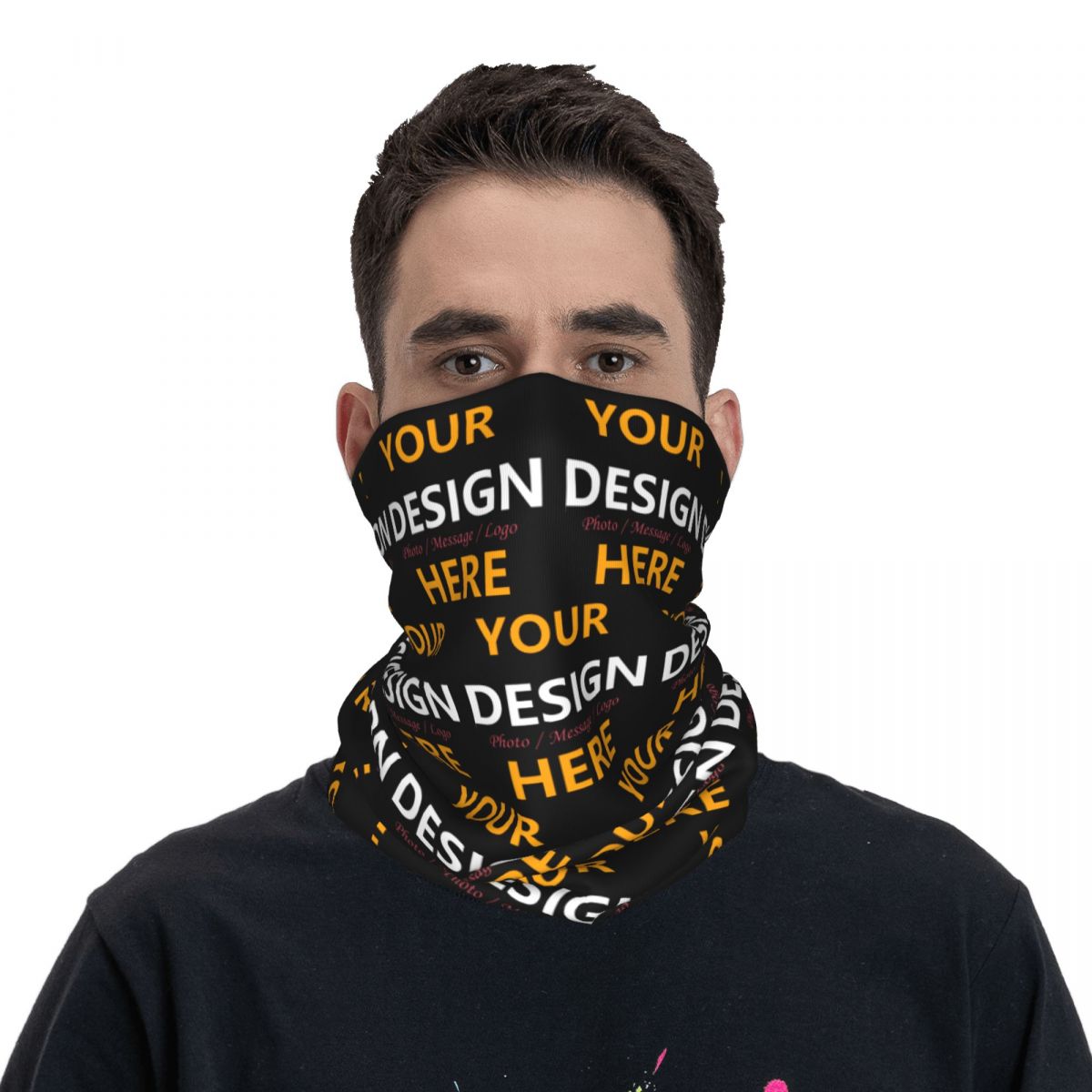 Custom Your Design Here Bandan - Balaclava Face Mask บทวิจารณ์และราคา