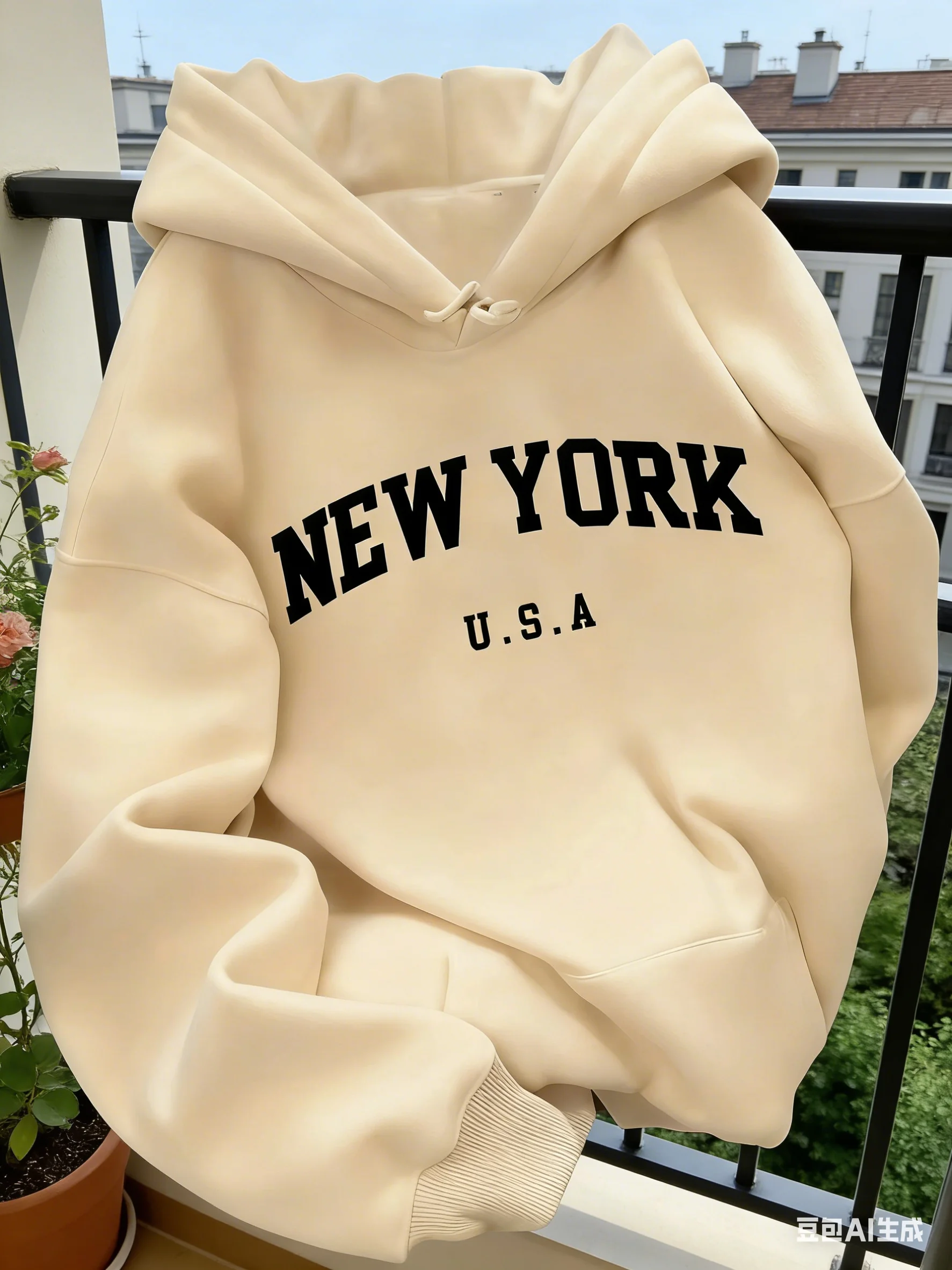 Hooded Sweat for Women Casual  - Street Style New York Fashion บทวิจารณ์และราคา