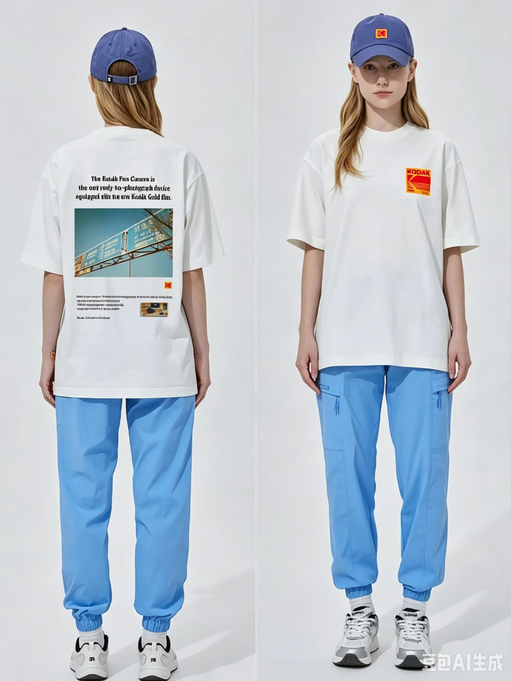 Kodak brand logo printed patte - Street Fashion Brand Logo บทวิจารณ์และราคา