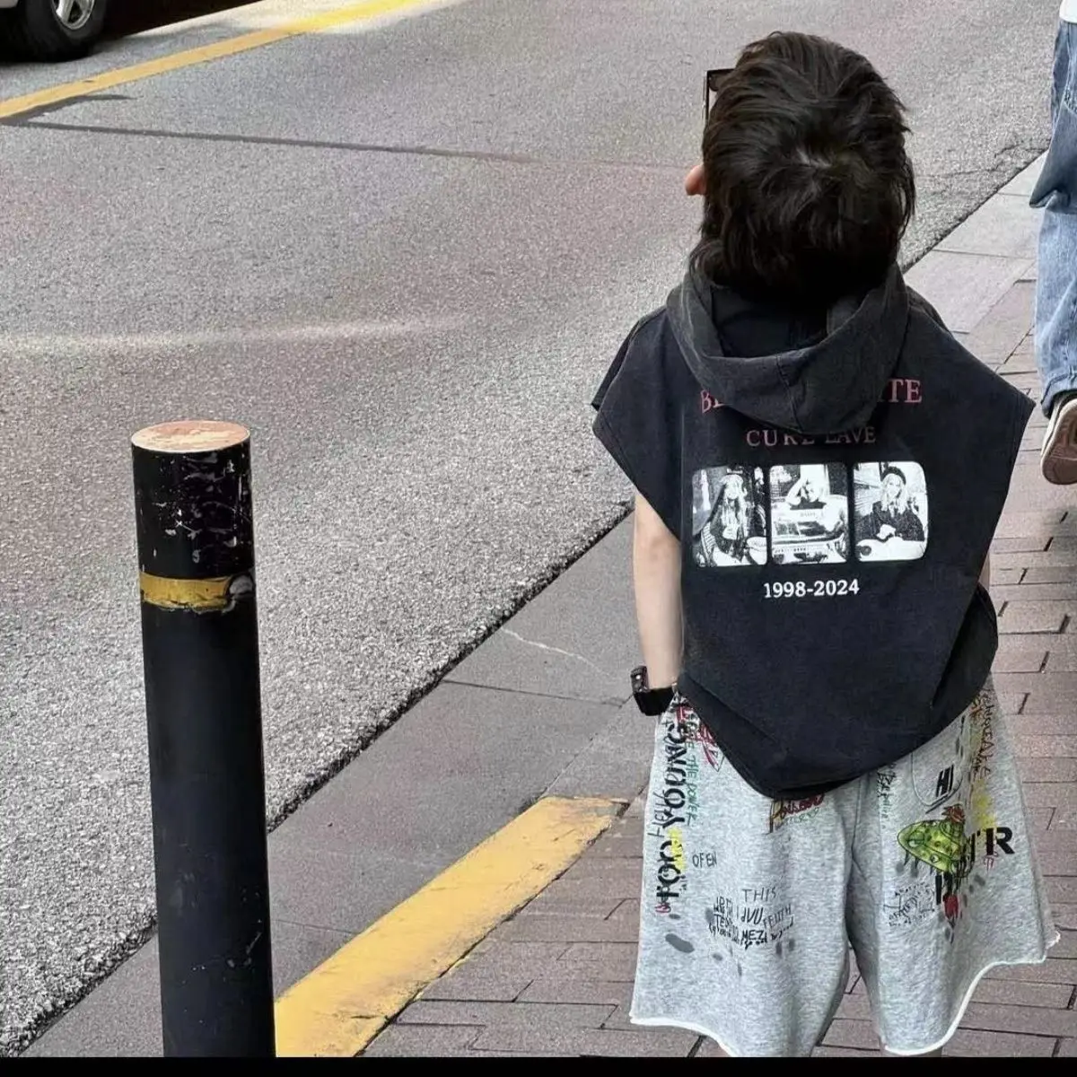 Children's Handsome Sets Boys  - Street Fashion In Korea บทวิจารณ์และราคา