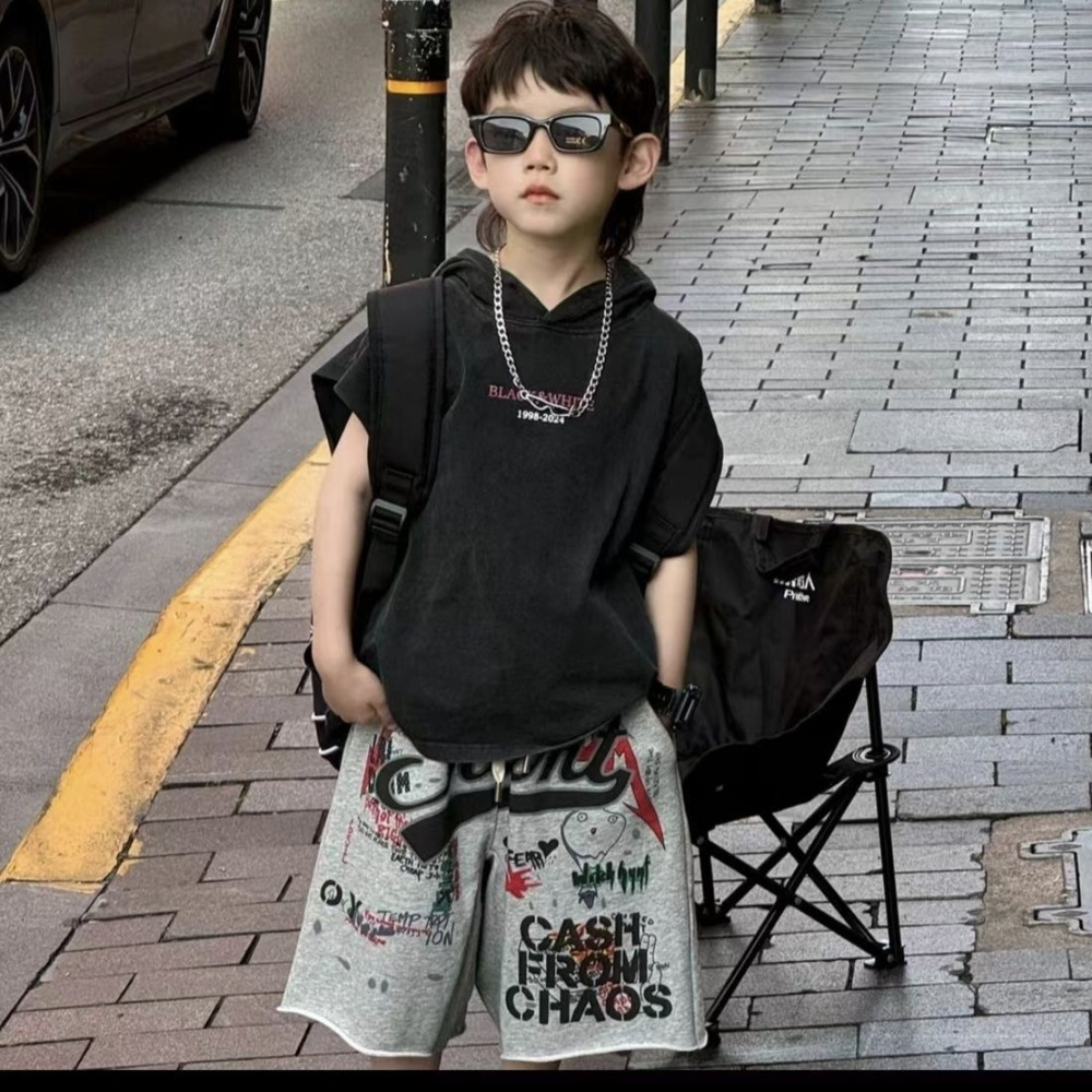 Children's Handsome Sets Boys  - Street Fashion In Korea บทวิจารณ์และราคา