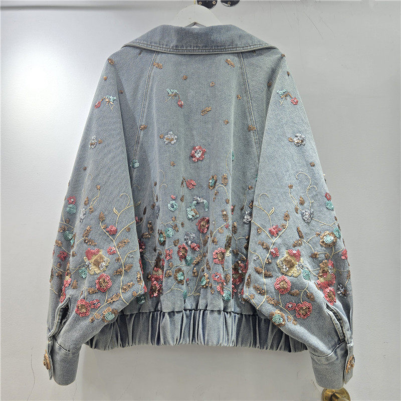 Fashion Embroidered Sequin Den - Street Fashion Trends 2026 บทวิจารณ์และราคา