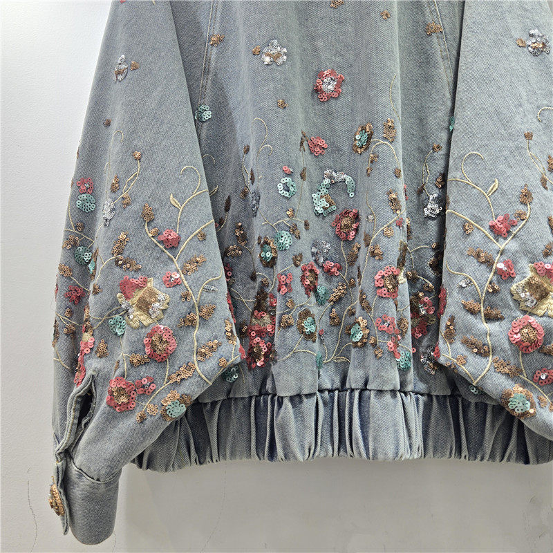 Fashion Embroidered Sequin Den - Street Fashion Trends 2026 บทวิจารณ์และราคา