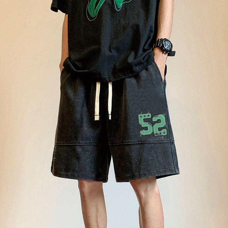 Retro American Denim Shorts Me - Street Fashion Vibes บทวิจารณ์และราคา