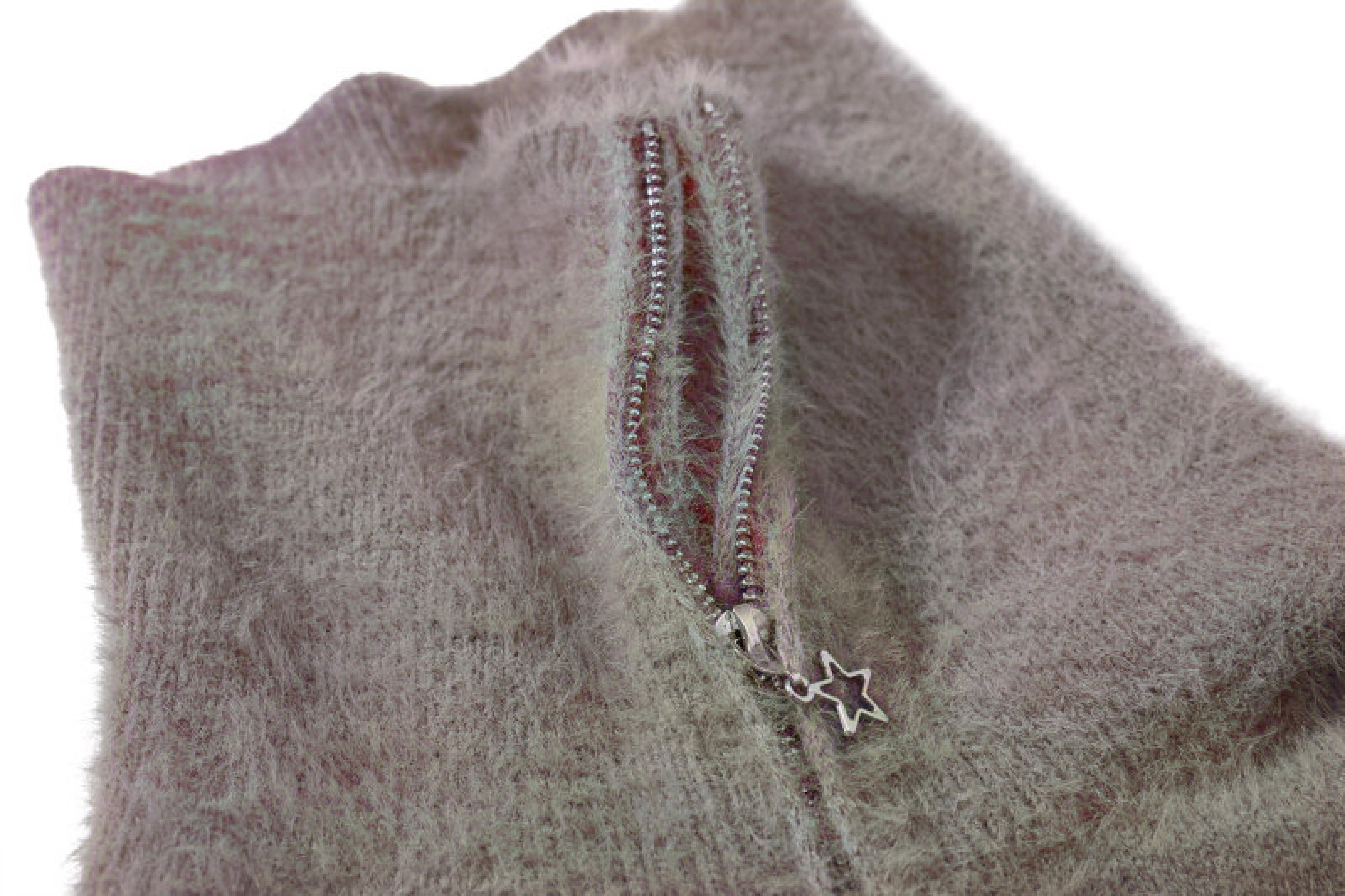 Fur Collar Pullovers Cotton Me - Street Fashion Brand Logo บทวิจารณ์และราคา