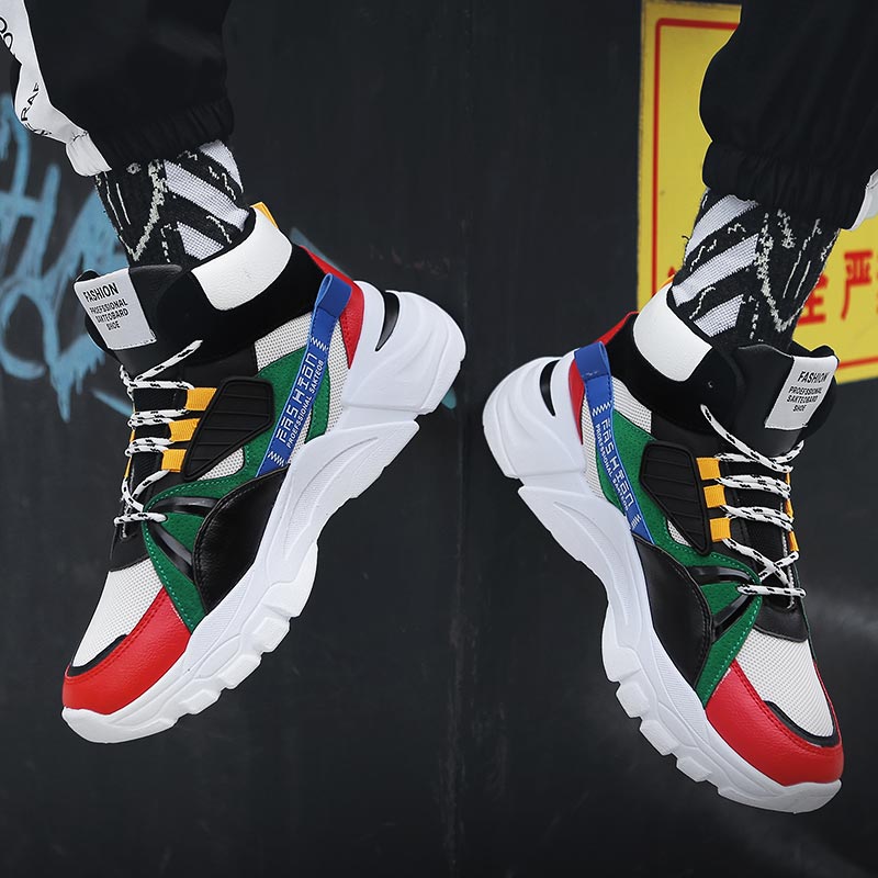 Hightop Summer Men's Sport Sho - Street Fashion China Models บทวิจารณ์และราคา