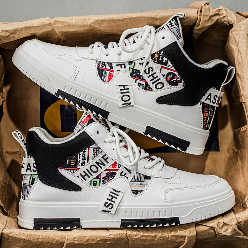 2025 New Men's High-Top Casual - Street Fashion Men 2025 บทวิจารณ์และราคา