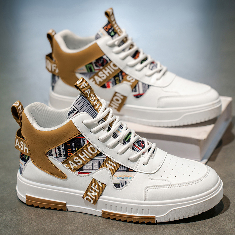 2025 New Men's High-Top Casual - Street Fashion Men 2025 บทวิจารณ์และราคา