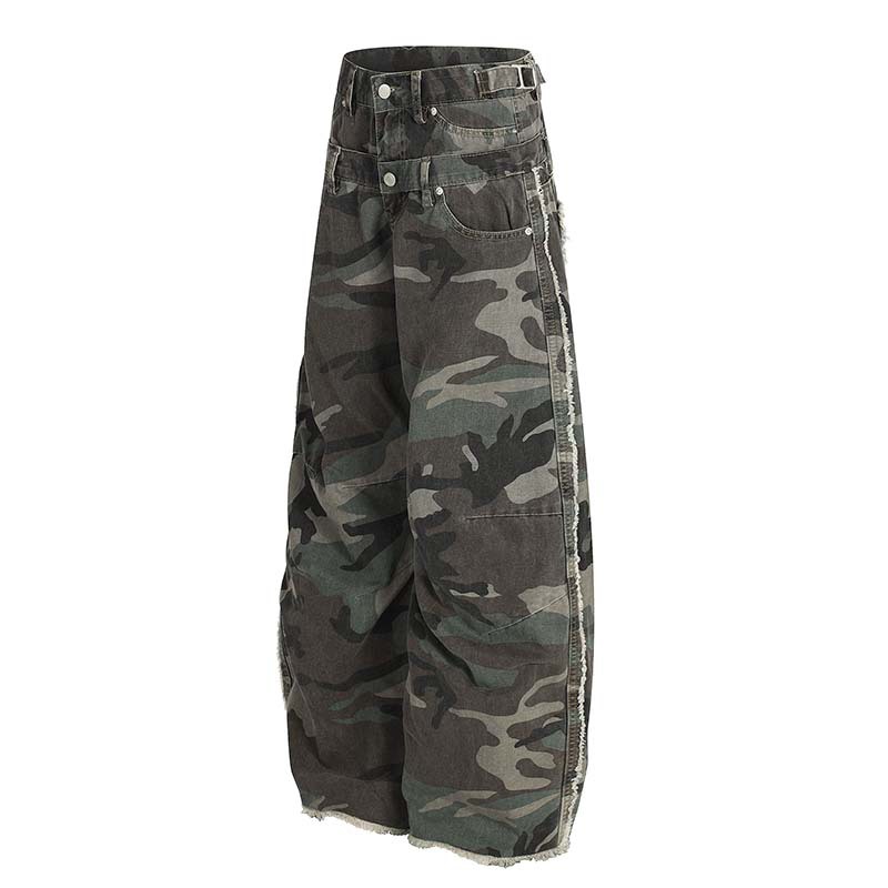 Men's Fashion Camouflage Cargo - Street Fashion Vibes บทวิจารณ์และราคา