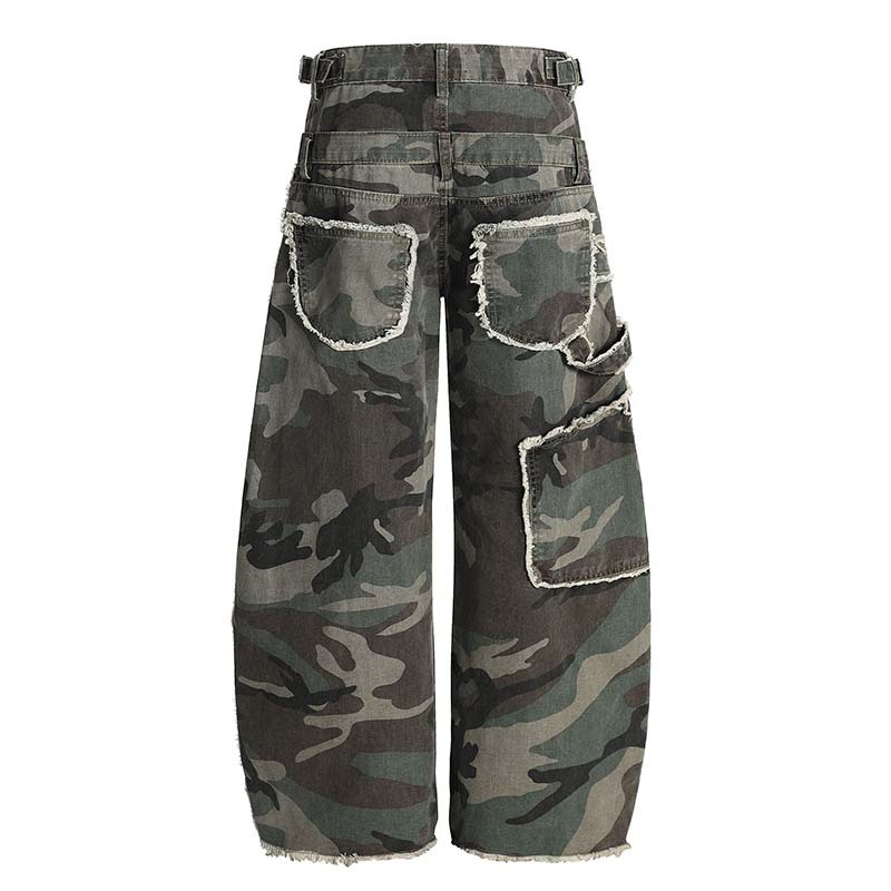 Men's Fashion Camouflage Cargo - Street Fashion Vibes บทวิจารณ์และราคา