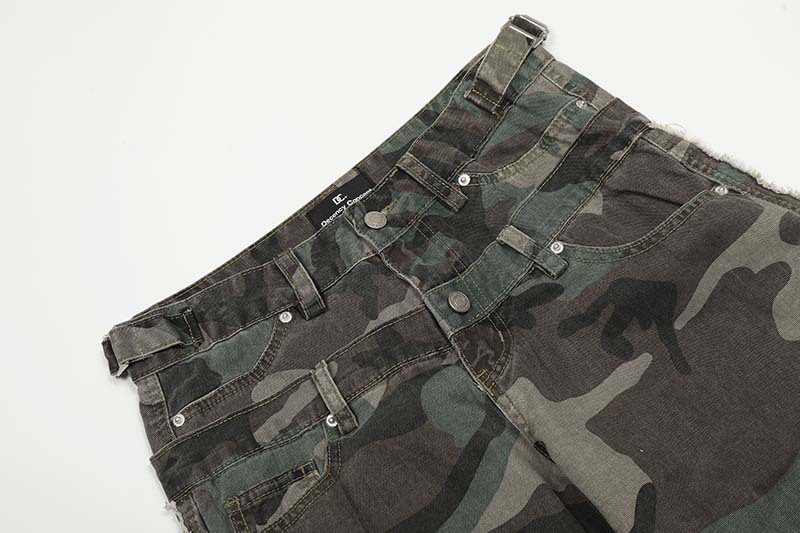 Men's Fashion Camouflage Cargo - Street Fashion Vibes บทวิจารณ์และราคา