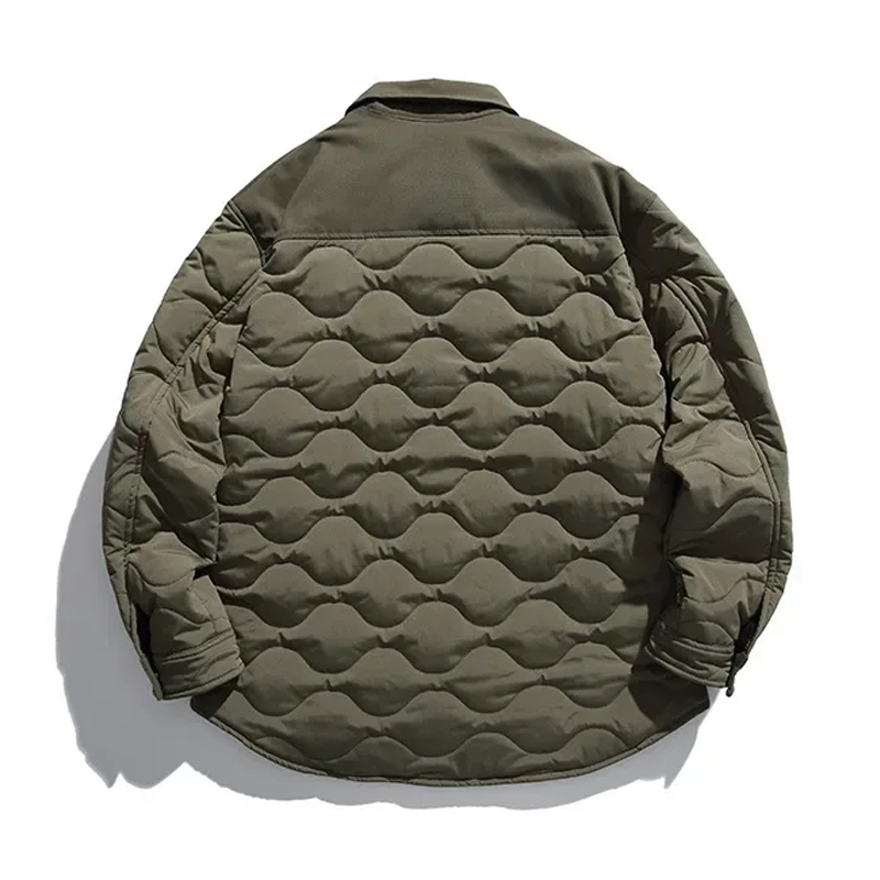 Vintage Cotton Jacket Men's Wi - Street Fashion Erkek บทวิจารณ์และราคา