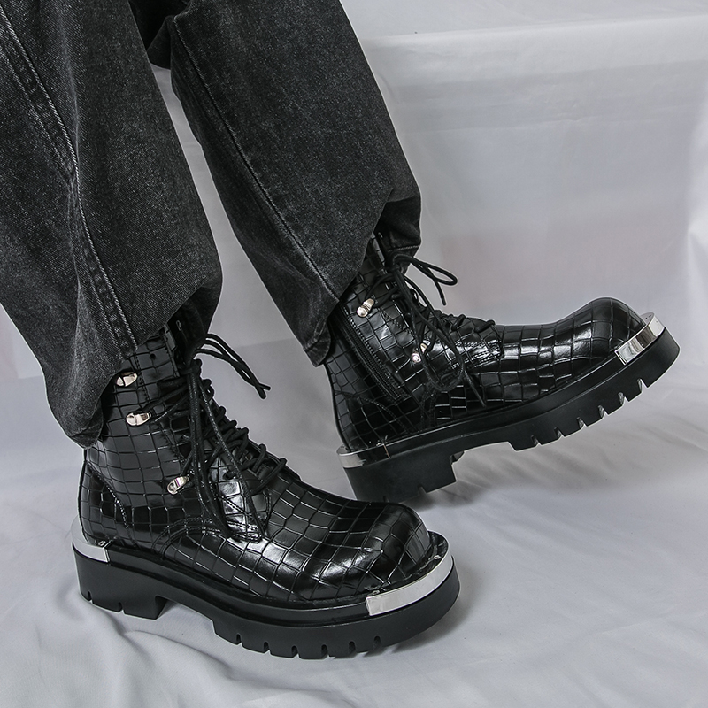 Quality High Top Man Outdoor H - Street Fashion Walking บทวิจารณ์และราคา