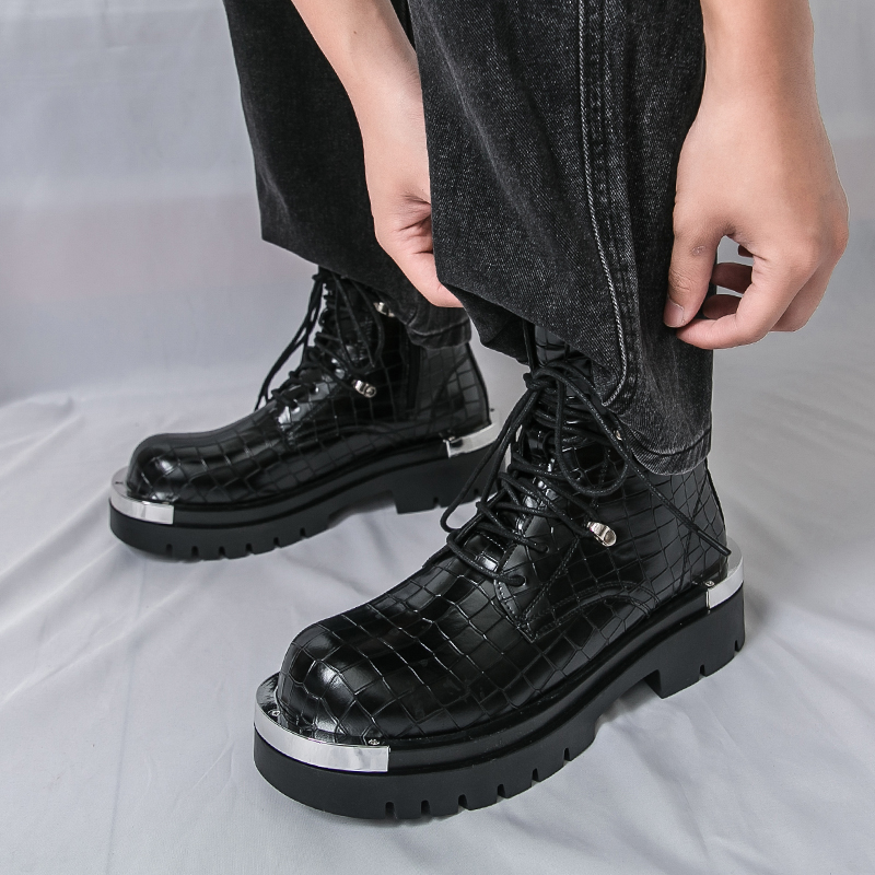 Quality High Top Man Outdoor H - Street Fashion Walking บทวิจารณ์และราคา