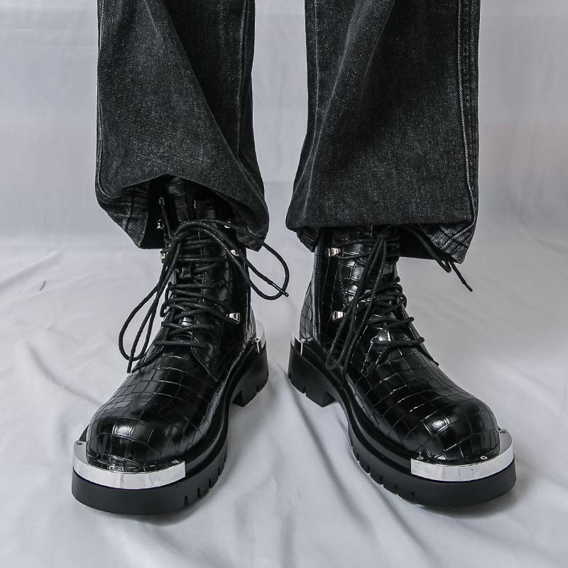 Quality High Top Man Outdoor H - Street Fashion Walking บทวิจารณ์และราคา