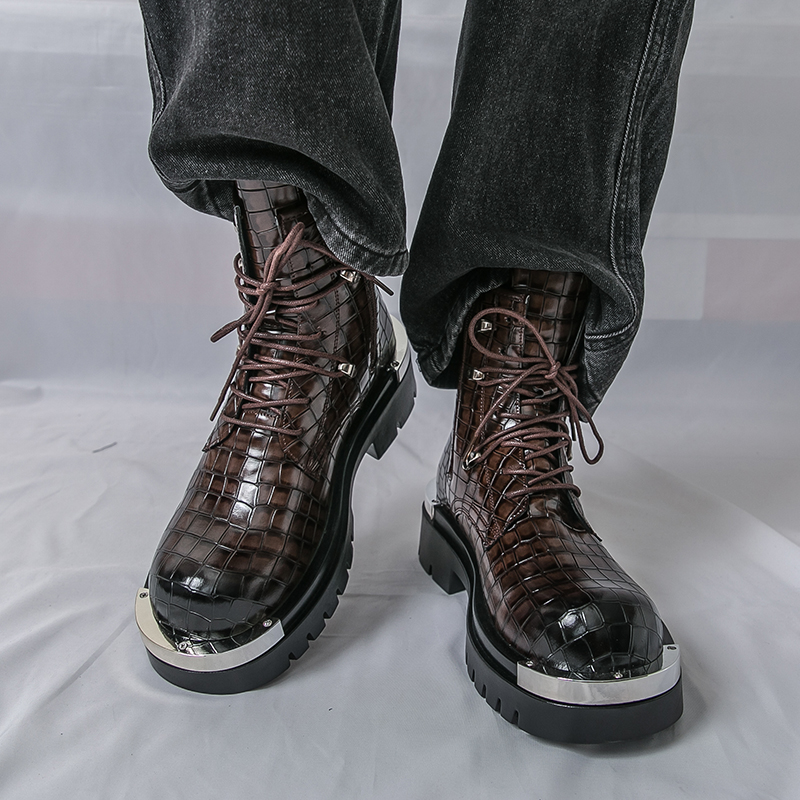 Quality High Top Man Outdoor H - Street Fashion Walking บทวิจารณ์และราคา