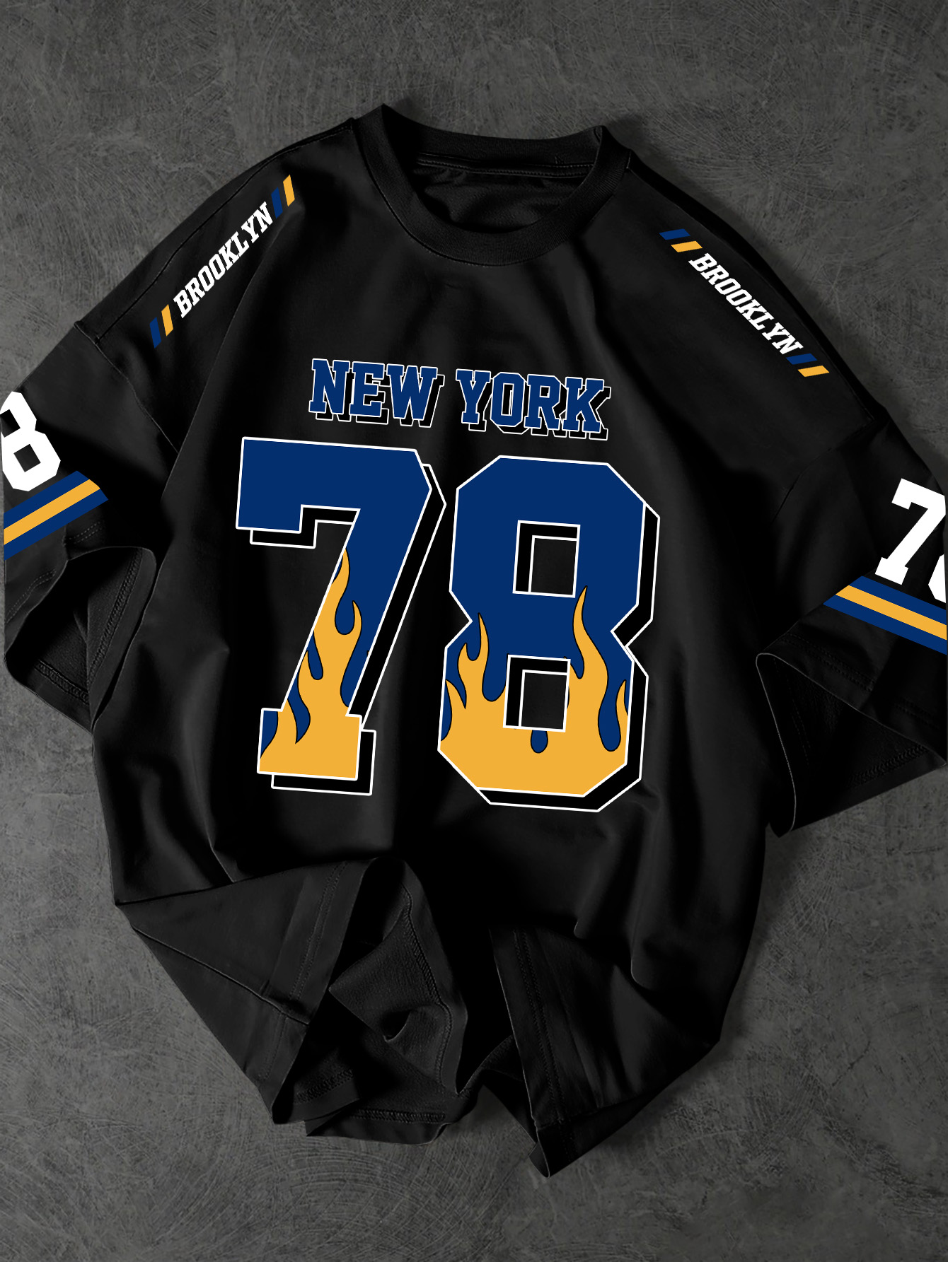 Men's American Retro New York  - Street Style New York Fashion บทวิจารณ์และราคา