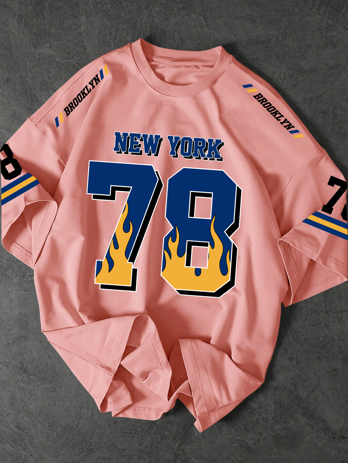 Men's American Retro New York  - Street Style New York Fashion บทวิจารณ์และราคา