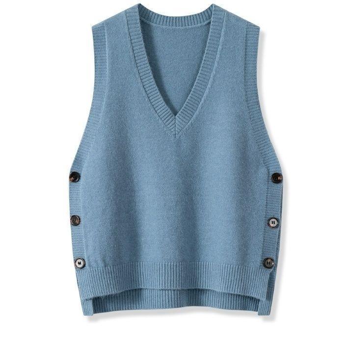 Fall Winter Sweater Vest Women - Street Fashion Fall 2025 บทวิจารณ์และราคา