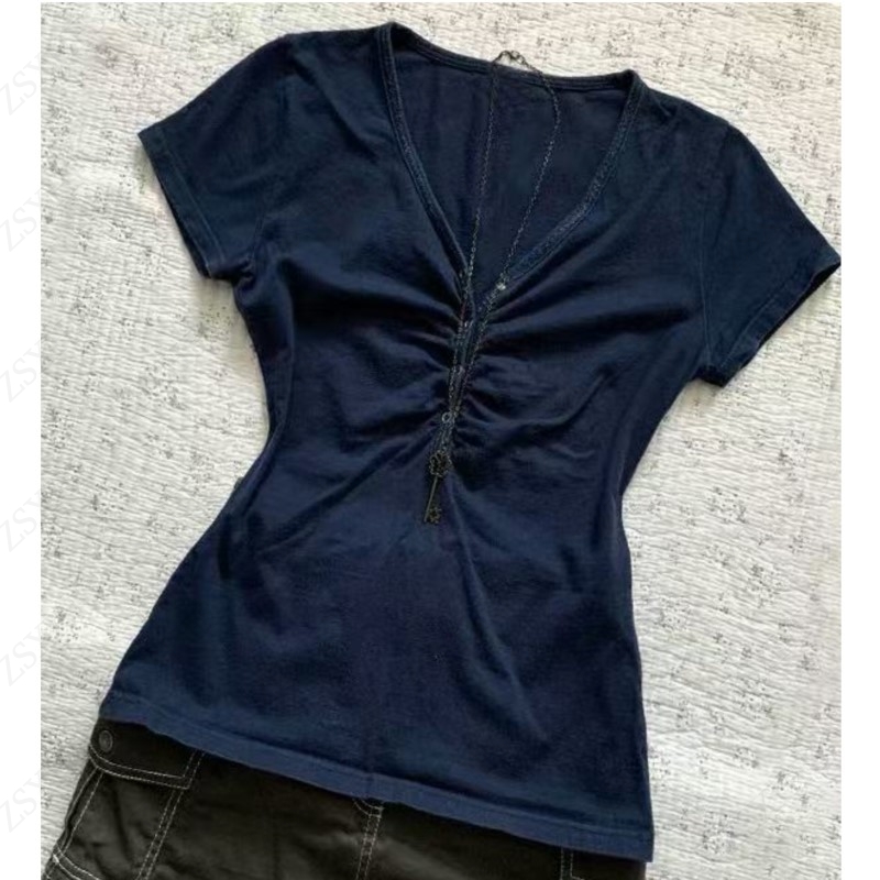 Aesthetic T shirts 90s Vintage - Street Fashion In Korea บทวิจารณ์และราคา