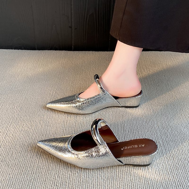 Summer Women Cover Toe Mules S - Street Fashion Rome 2026 บทวิจารณ์และราคา