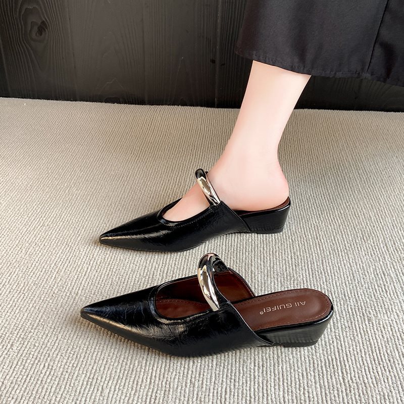 Summer Women Cover Toe Mules S - Street Fashion Rome 2026 บทวิจารณ์และราคา