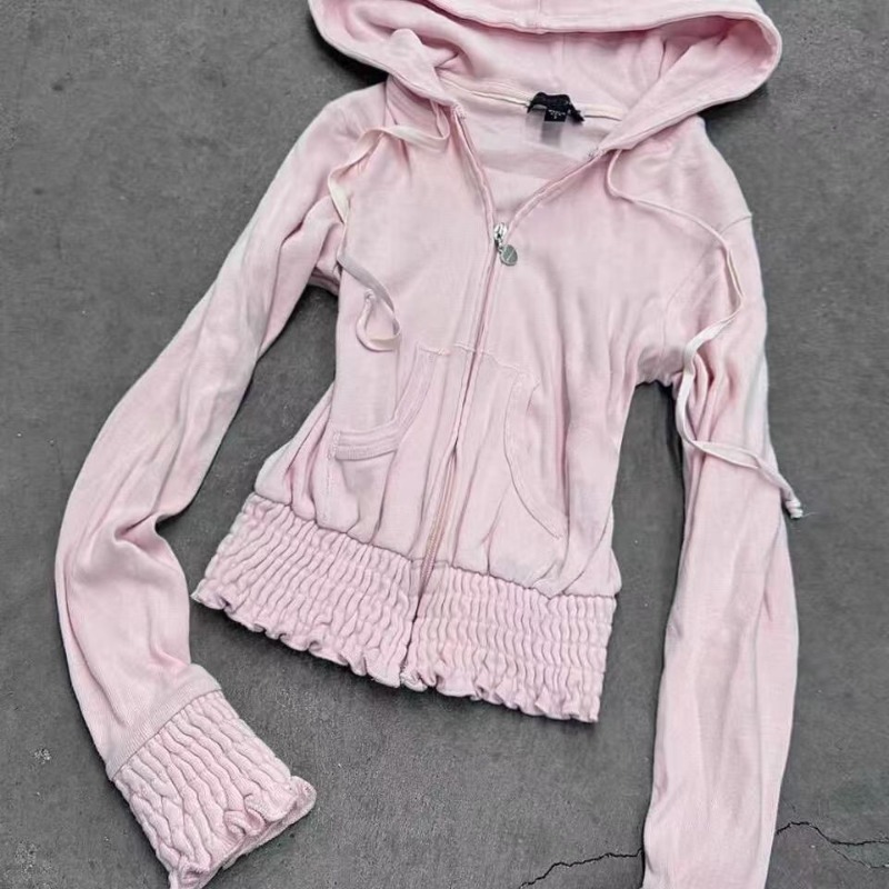 Vintage Sweatshirt 2-Piece Set - Street Fashion In Korea บทวิจารณ์และราคา