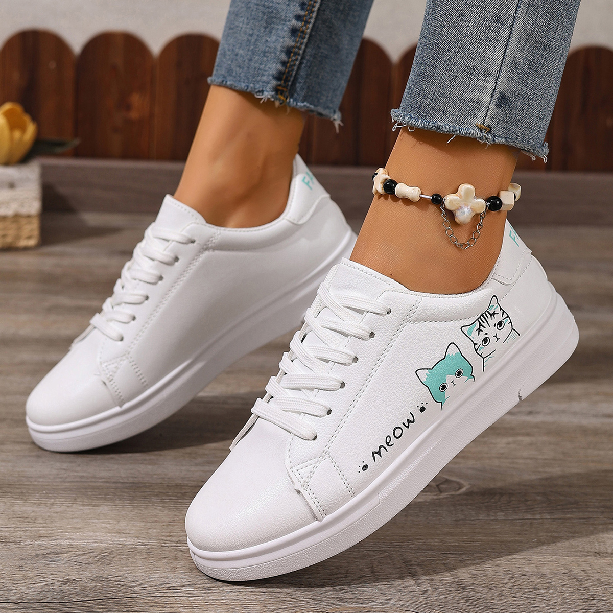 Women Sneakers Fashion Breathb - Street Fashion Ladies บทวิจารณ์และราคา
