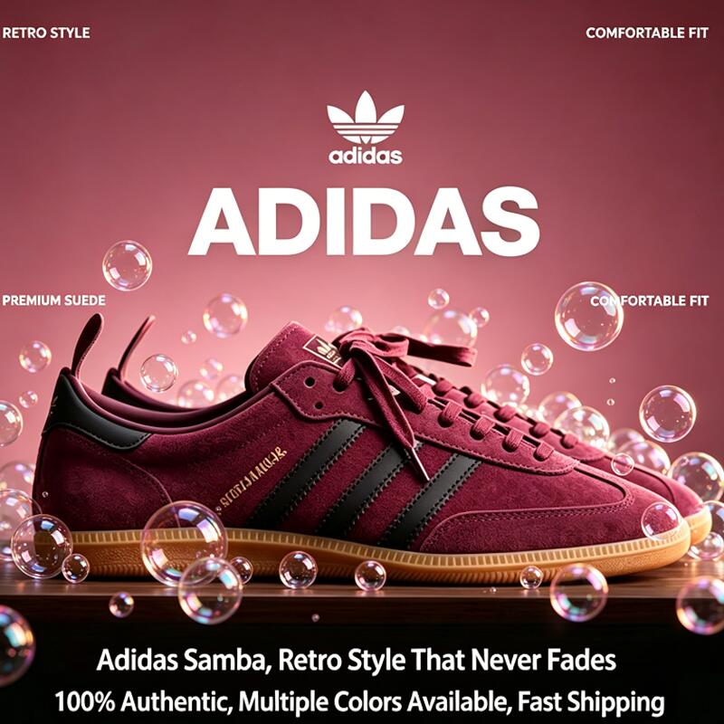 Adidas samba Trefoil Unisex Lo - Street Fashion Adidas บทวิจารณ์และราคา
