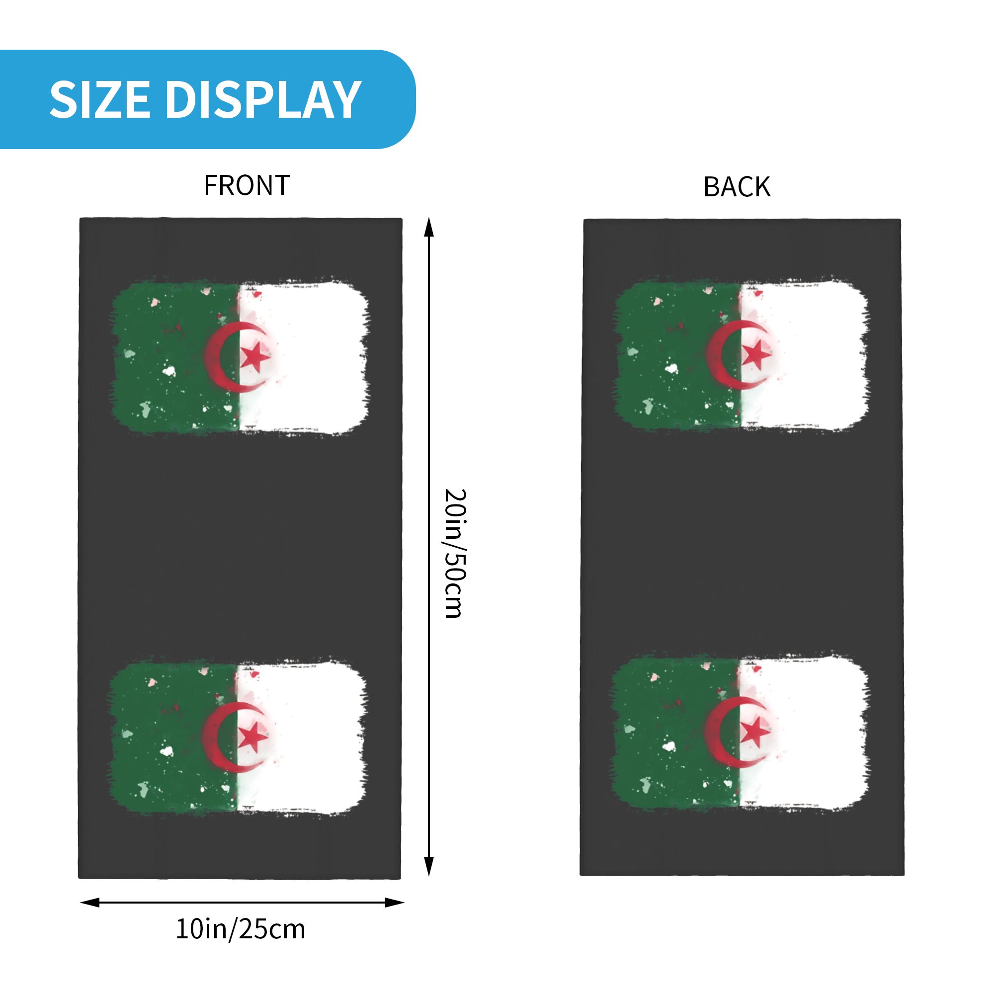 Flag of Algeria Bandana  Retro - Balaclava Face Mask บทวิจารณ์และราคา