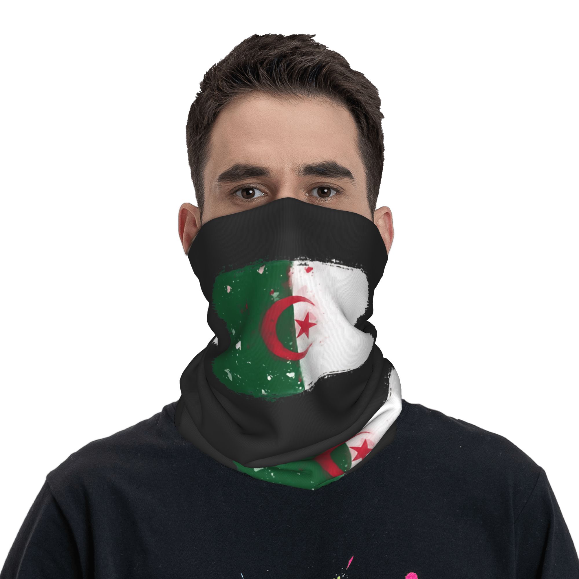 Flag of Algeria Bandana  Retro - Balaclava Face Mask บทวิจารณ์และราคา